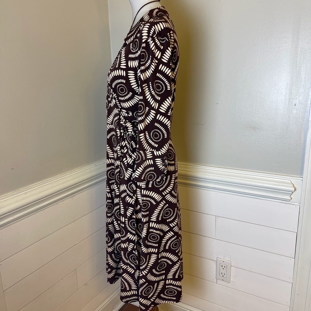A.P.N.Y. Faux Wrap Dress M FREE SHIP - Picture 3 of 6
